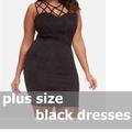 plus size black dresses ideas 2018 ⭐️⭐️