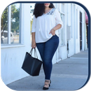 APK Plus Size Denim Fashion Style