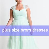 curvy plus size prom dresses 2018 Affiche
