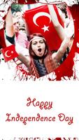 Turkey Independence day Frames Affiche