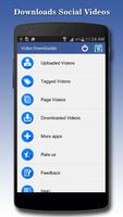 Video Downloader From FB poster