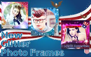 Glitter Photo Frames editor poster