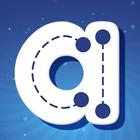 Alphameric - learning & tracing app for kids icône