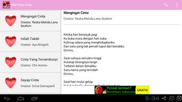 900 Puisi Cinta capture d'écran 1