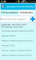 Symptom Disorder:MediBot स्क्रीनशॉट 3