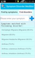 Symptom Disorder:MediBot تصوير الشاشة 3