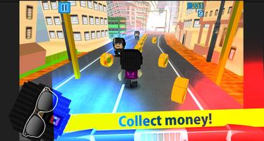 Fast thief run: 3D Runner Screenshot 1