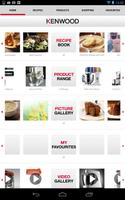 Kenwood Kitchen Recipe App Affiche