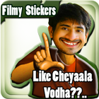 Filmy dialogue Stickers ikona