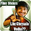 ”Filmy dialogue Stickers
