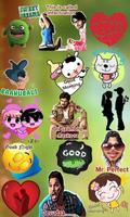 Filmy dialogue Stickers ポスター