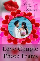 Love Couple Photo Frame poster