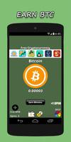 Earn BTC - Bitcoin Free Mining Affiche