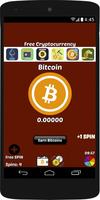 free bitcoin - satoshi wheel poster
