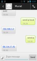 Send IP SMS Affiche