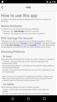 Moves Guide - for Pokemon Go capture d'écran 2