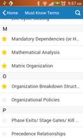 3 Schermata PMstudy's PMP®/CAPM® Terms