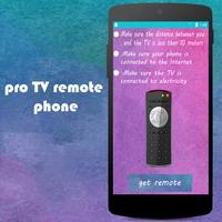 برنامه‌نما PRO TV  remote control phone عکس از صفحه