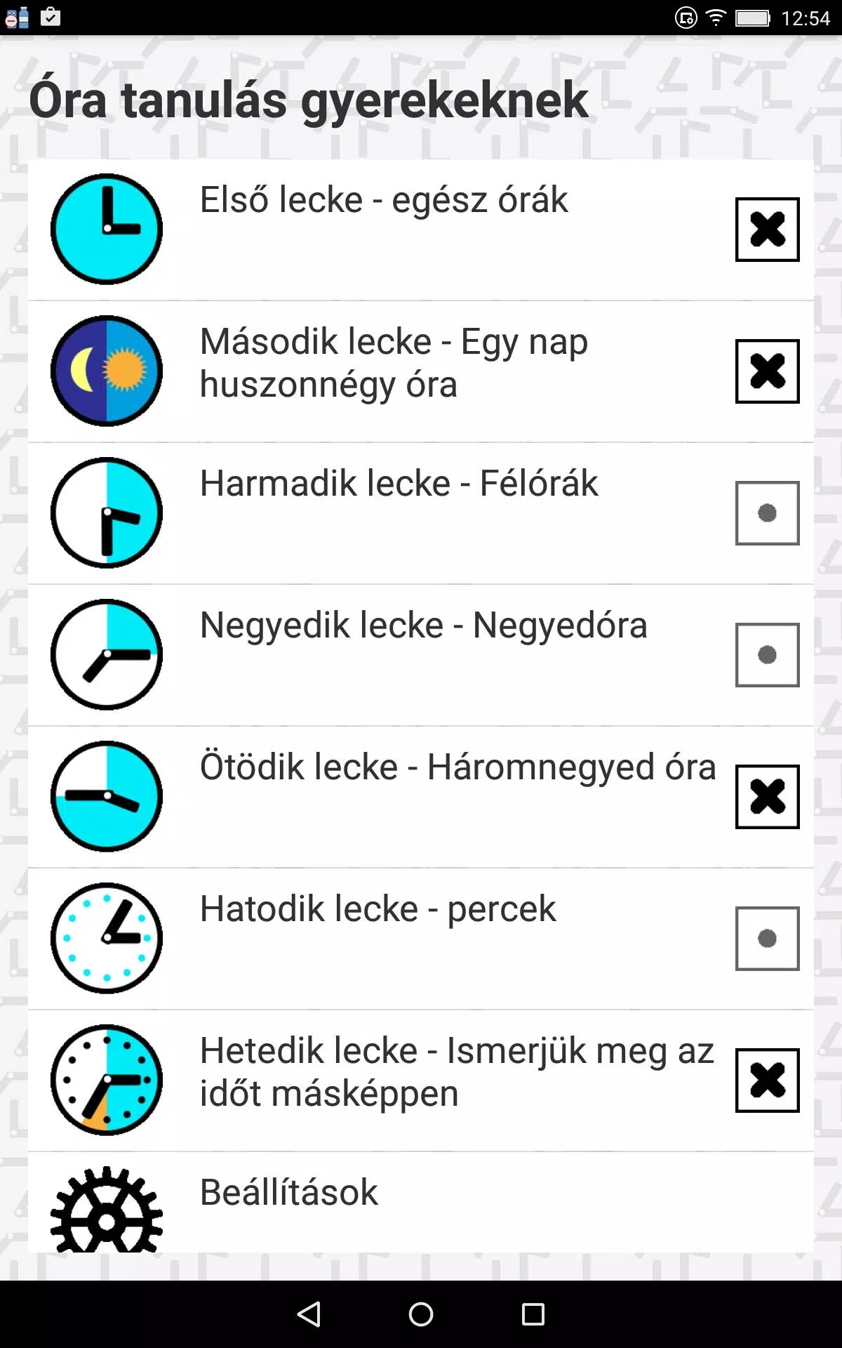 Óra tanulás - oktató játékok APK for Android Download