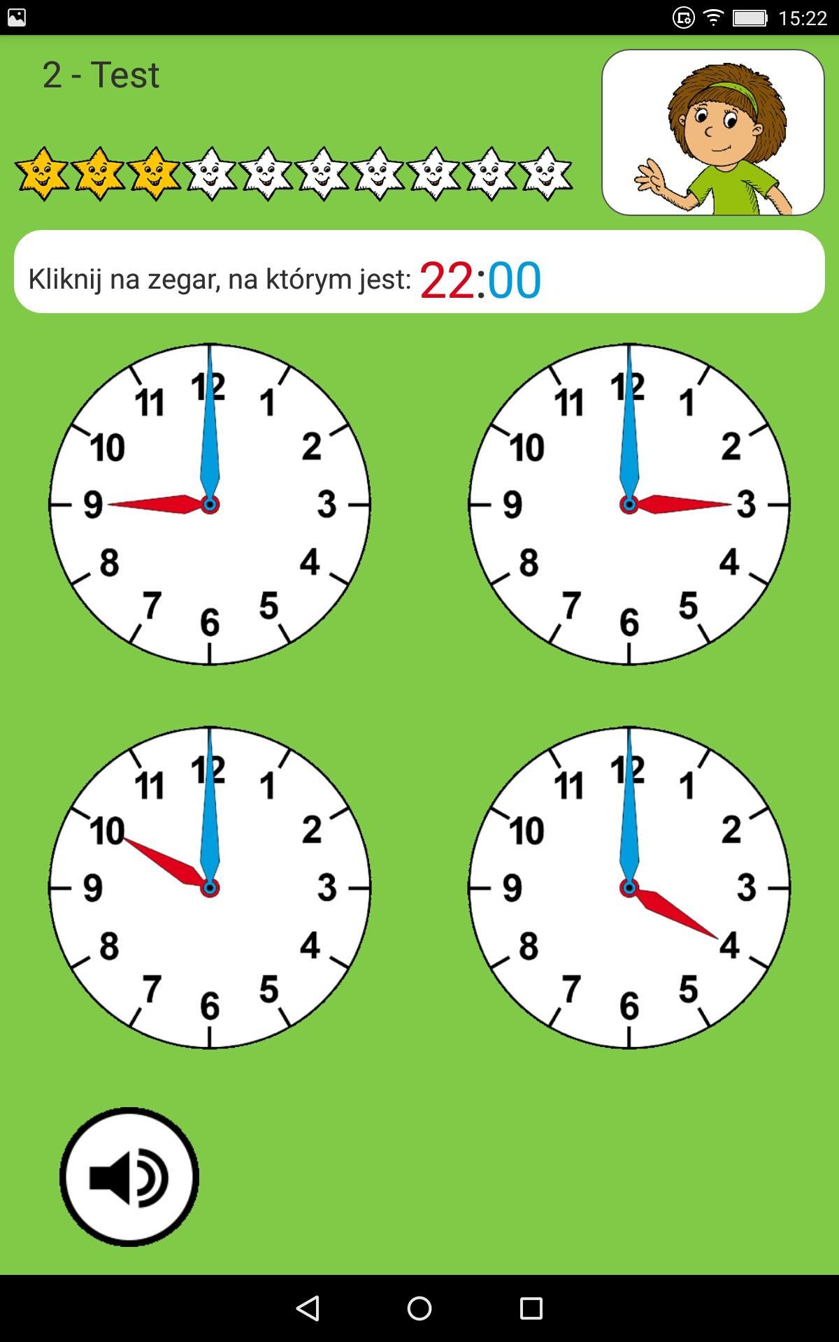 Odczytywanie Godzin Na Zegarze ćwiczenia Online Nauka godzin na zegarze APK for Android Download