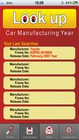 Look Up Car Manufacturing Year screenshot 1