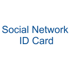 Social Network ID Card 图标