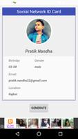 Social Network ID Card 截图 2
