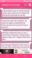 Valentine Day Message capture d'écran 1
