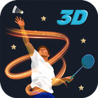 3D Pro Badminton Challenge icône