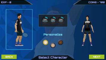 3D Pro Badminton Challenge स्क्रीनशॉट 1