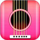 Guitarra rosa Grátis Para Crianças  - Pink Guitar ícone