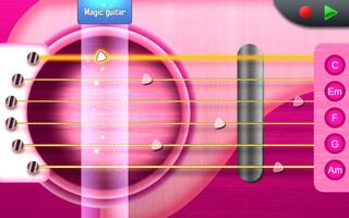 Guitarra rosa Grátis Para Crianças  - Pink Guitar imagem de tela 2