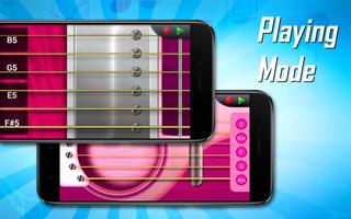 Guitarra rosa Grátis Para Crianças  - Pink Guitar imagem de tela 3