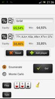 Poker Odds - Range Calculator โปสเตอร์