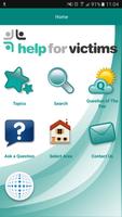 Help For Victims Poster