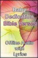 Christian Verses for Baby Dedication Affiche