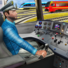 Indian Train Pro Driving Sim - City Train Game أيقونة