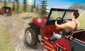 Offroad Jeep Truck Driving - Prado Simulator تصوير الشاشة 1