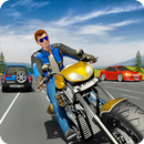 Tricky Moto Racing Traffic Highway Driving APK