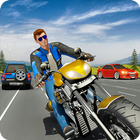 Tricky Moto Racing Traffic Highway Driving icon