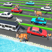 ”Animal Pets Traffic Highway Cross