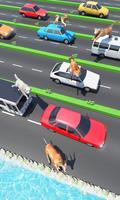 Animal Pets Traffic Highway Cross اسکرین شاٹ 2