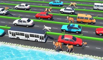 Animal Pets Traffic Highway Cross ảnh chụp màn hình 3