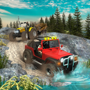 Offroad Long Trailer Truck Sim - Jeep Prado Games APK