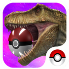 pocket dinosaur go jurassic simulator pocketgo icône