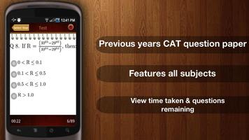 CAT Exam MBA - Pocket Exam Cartaz