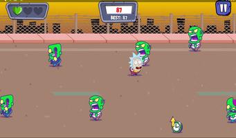 Rick Subway Surf:Crossy Zombies screenshot 1