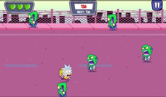 Rick Subway Surf:Crossy Zombies screenshot 2
