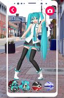 PocketGirl Vocaloid AR Dance Anime Hatsune Miku Plakat