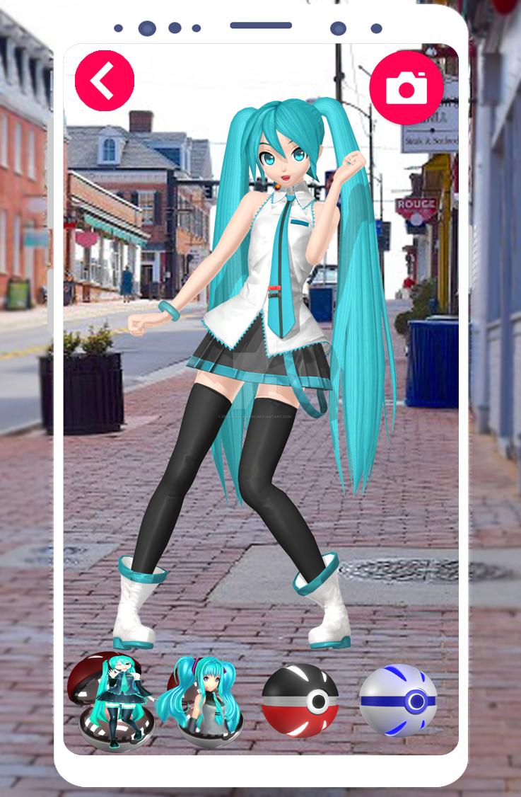 Pocketgirl Vocaloid Ar Dance Anime Hatsune Miku For Android Apk Download